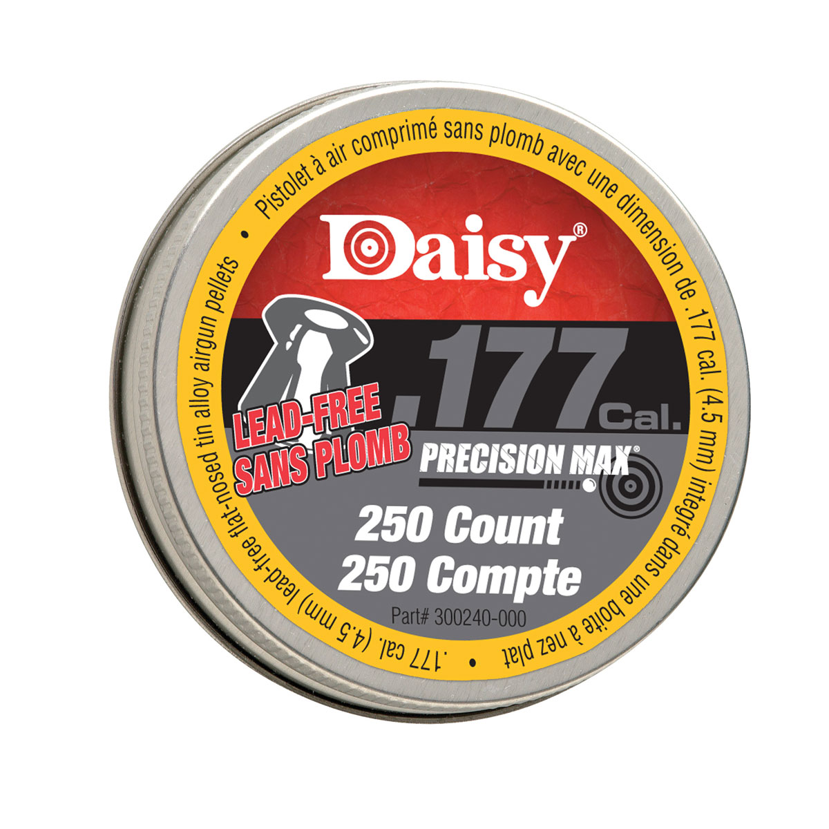 Daisy 177 Caliber Precisionmax Flat Lead Free” Pellets Daisy