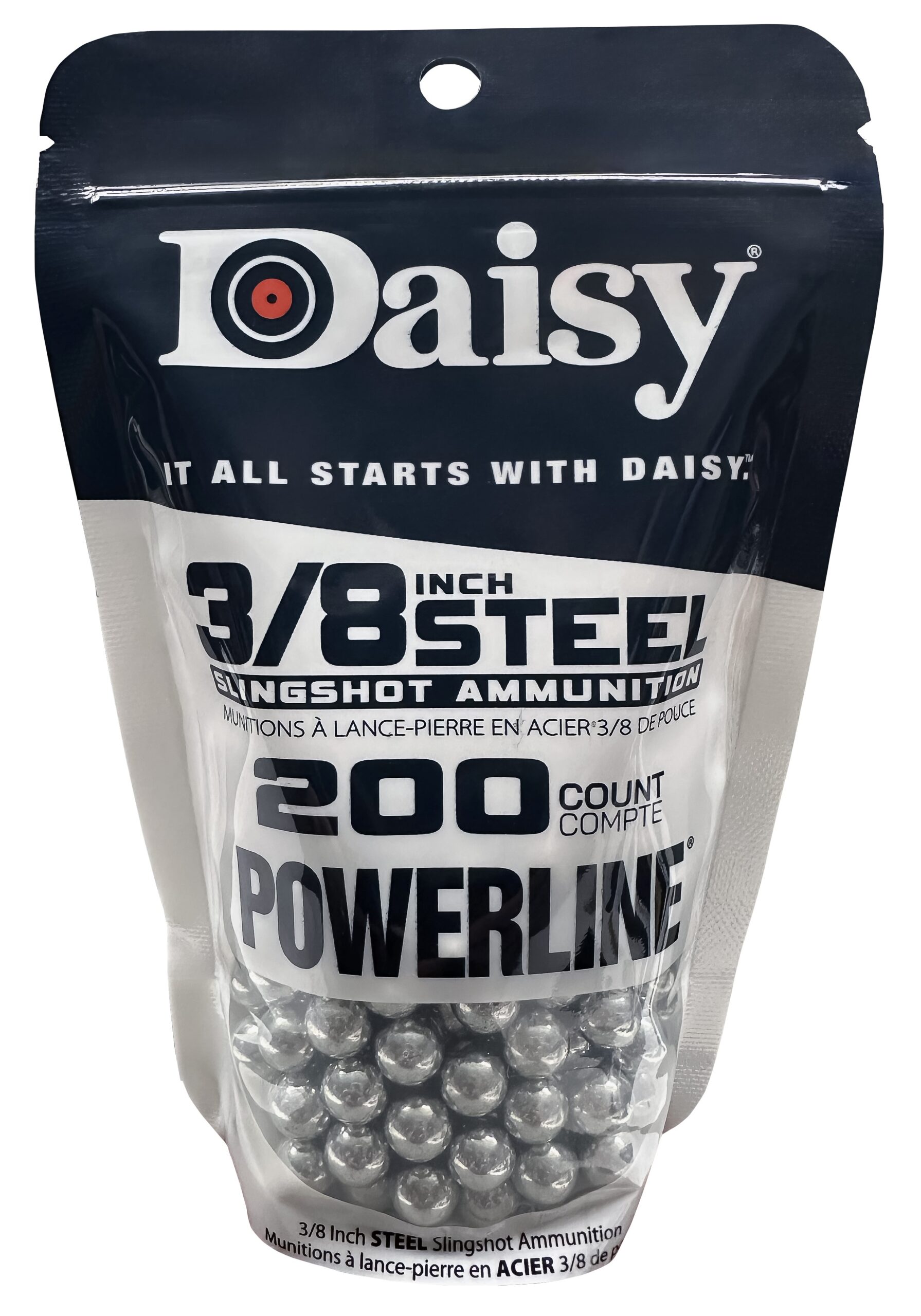 3/8in Steel_Slingshot Ammo Front