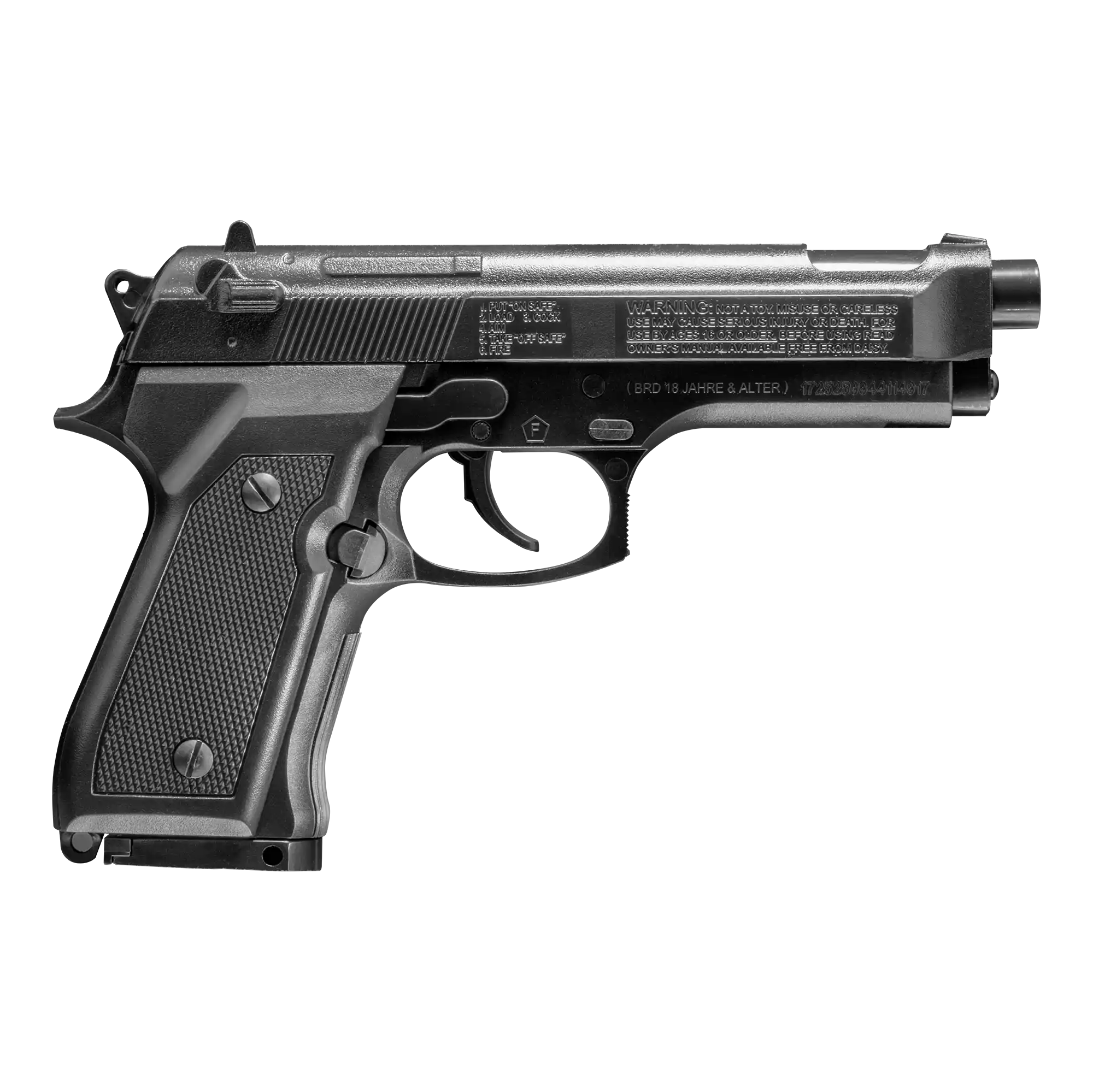 Right Profile View of Daisy Model 340 Pistol (980340)