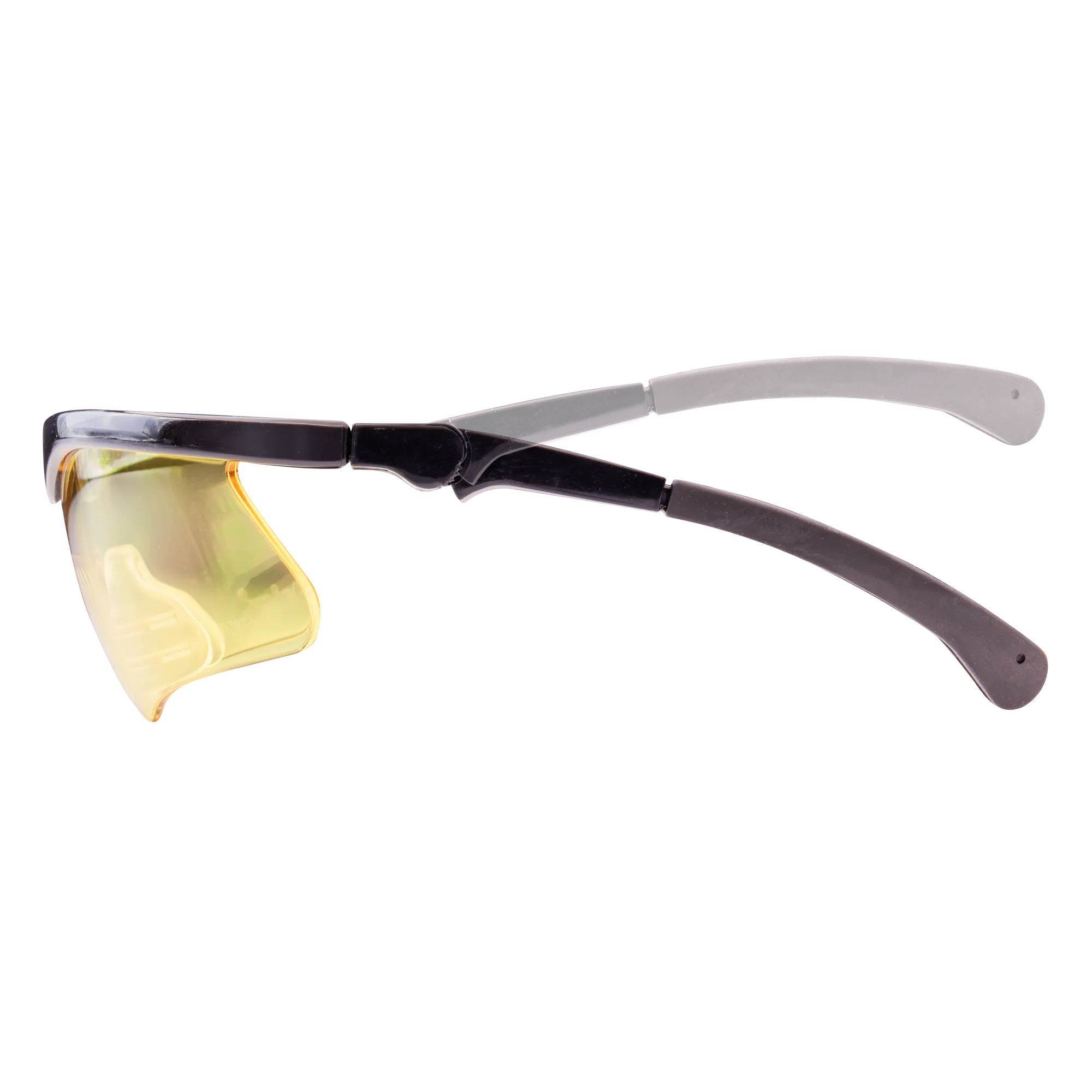 Adjustable Leg View of Daisy Shooting Safety Glasses (985845) highlighting comfortable adjustable fit and durability