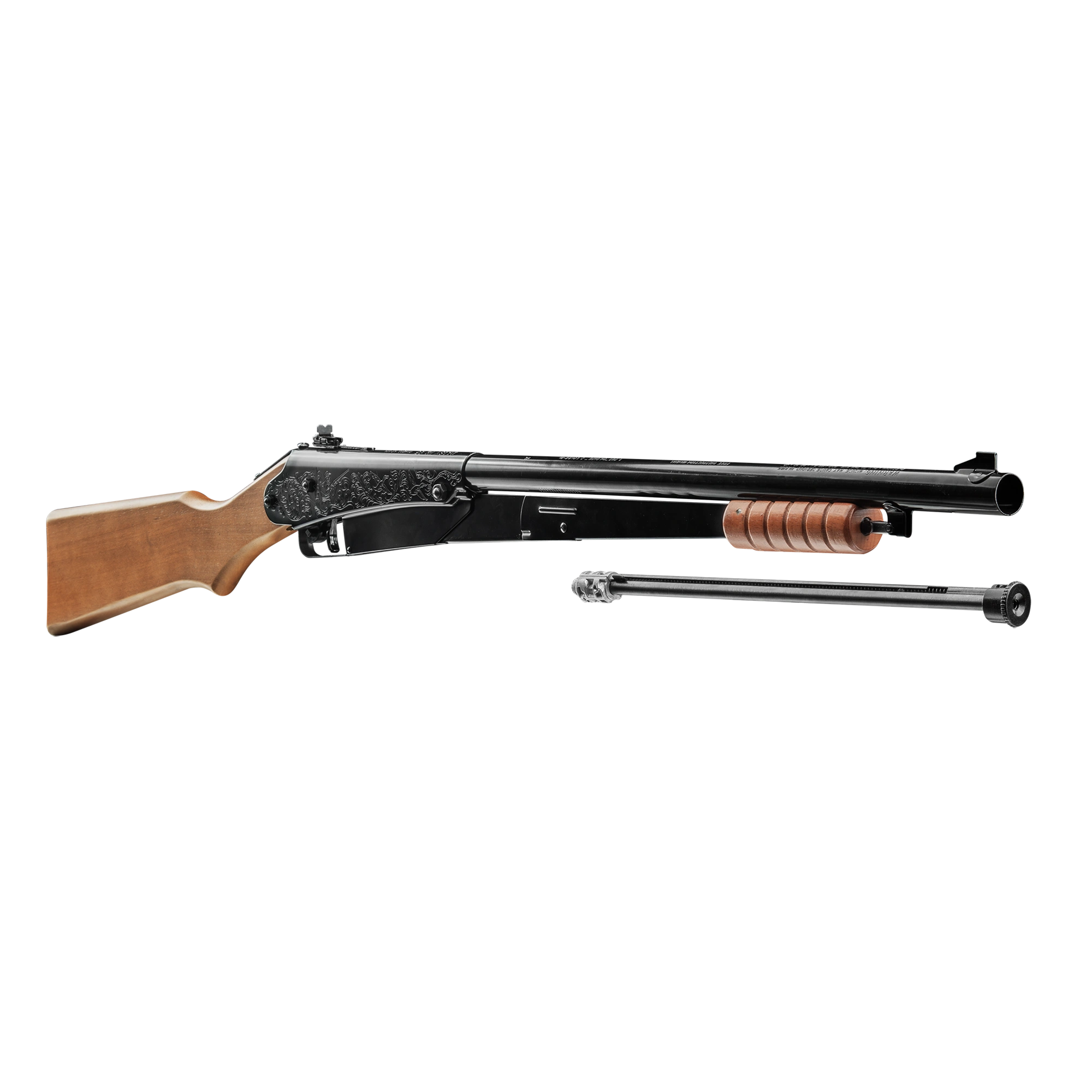 990025-603 Daisy Model 25 Pump BB Gun_Right NGLED TAKEN APART