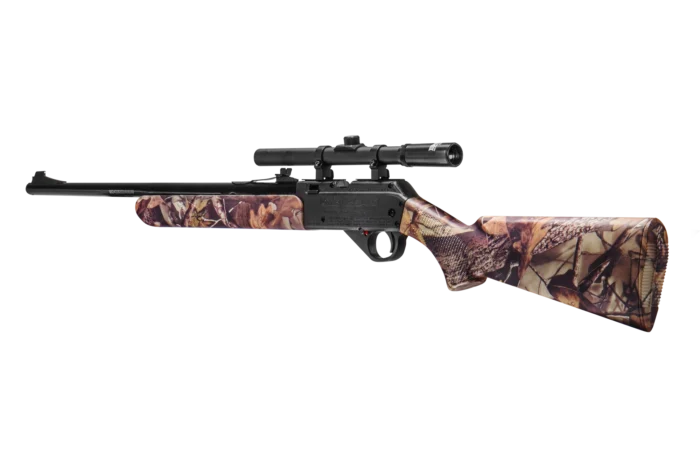 Daisy Rifle Scope Daisy 2840 Camo Air rifle with scope. Dual Ammo Pellet or BBs