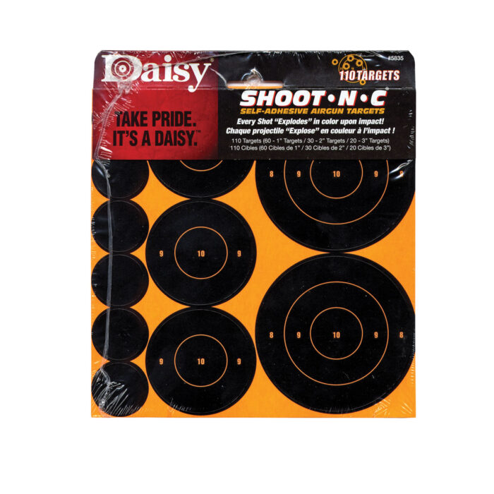 Shoot-N-C Self-Adhesive 110 Airgun Targets