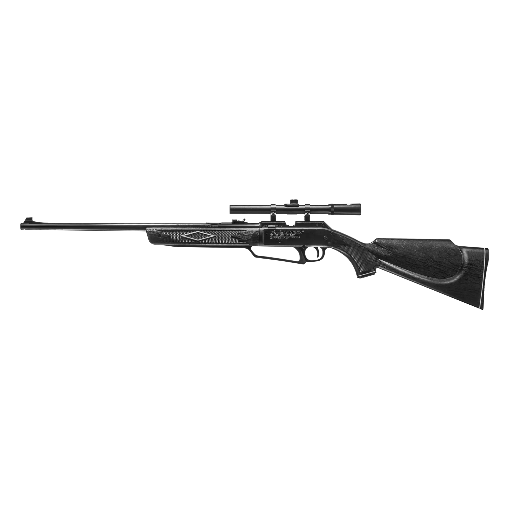 Left Profile View of DAISY Powerline 880 Black (995880)