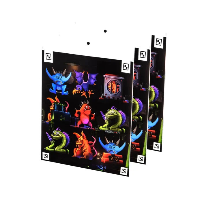 Monster Patrol Replacement Targets - 3 Pack