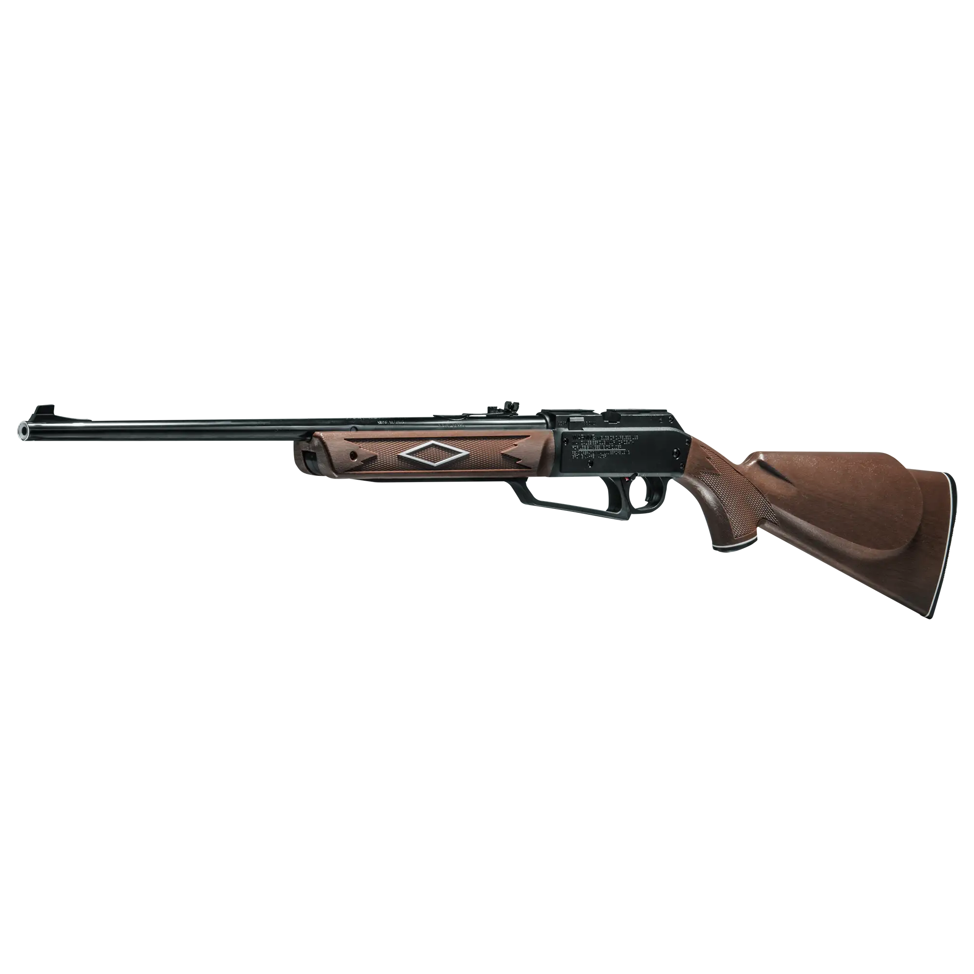 Left Angled View of DAISY Powerline 880 Brown No Scope (992880)