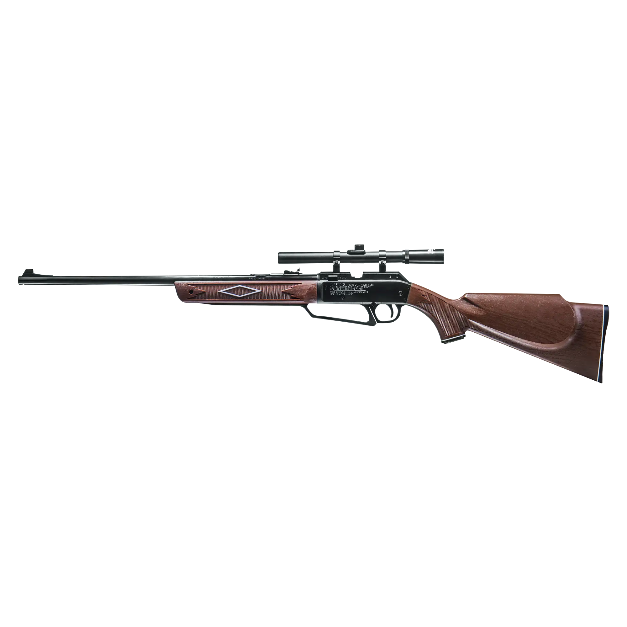 Left Profile View of DAISY Powerline 880 Kit Brown (992880-603