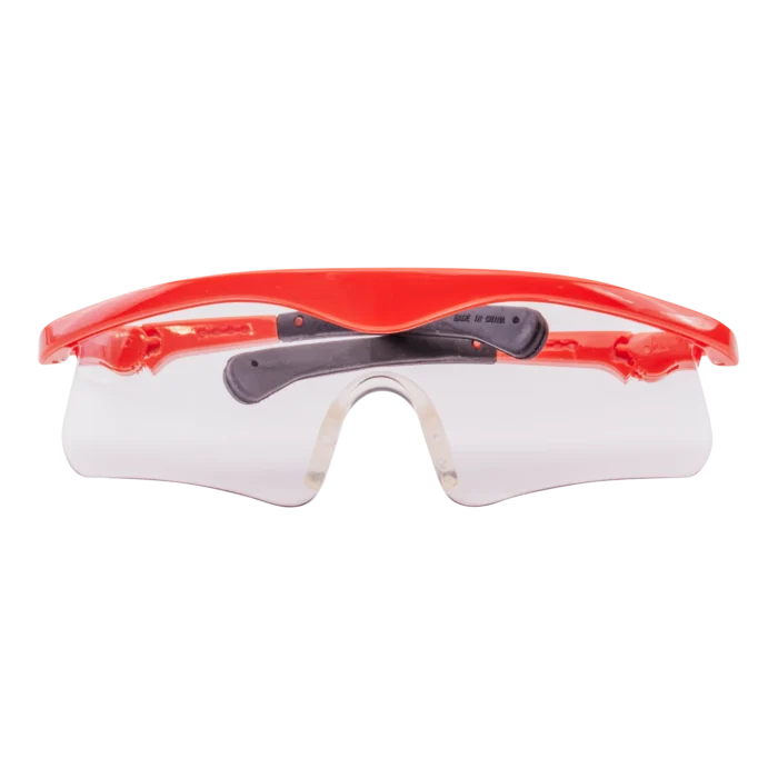 Closed View of Daisy Shooting Safety Glasses (138913) highlighting comfortable adjustable fit and durability