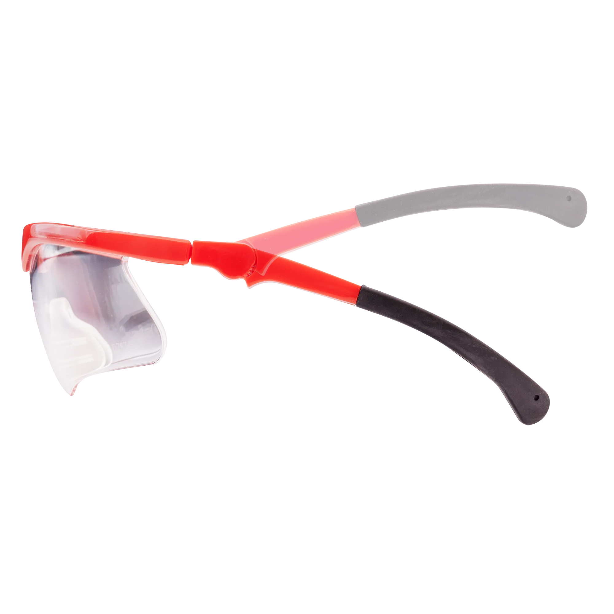 Adjustable Tilt View of Daisy Shooting Safety Glasses (138913) highlighting comfortable adjustable fit and durability