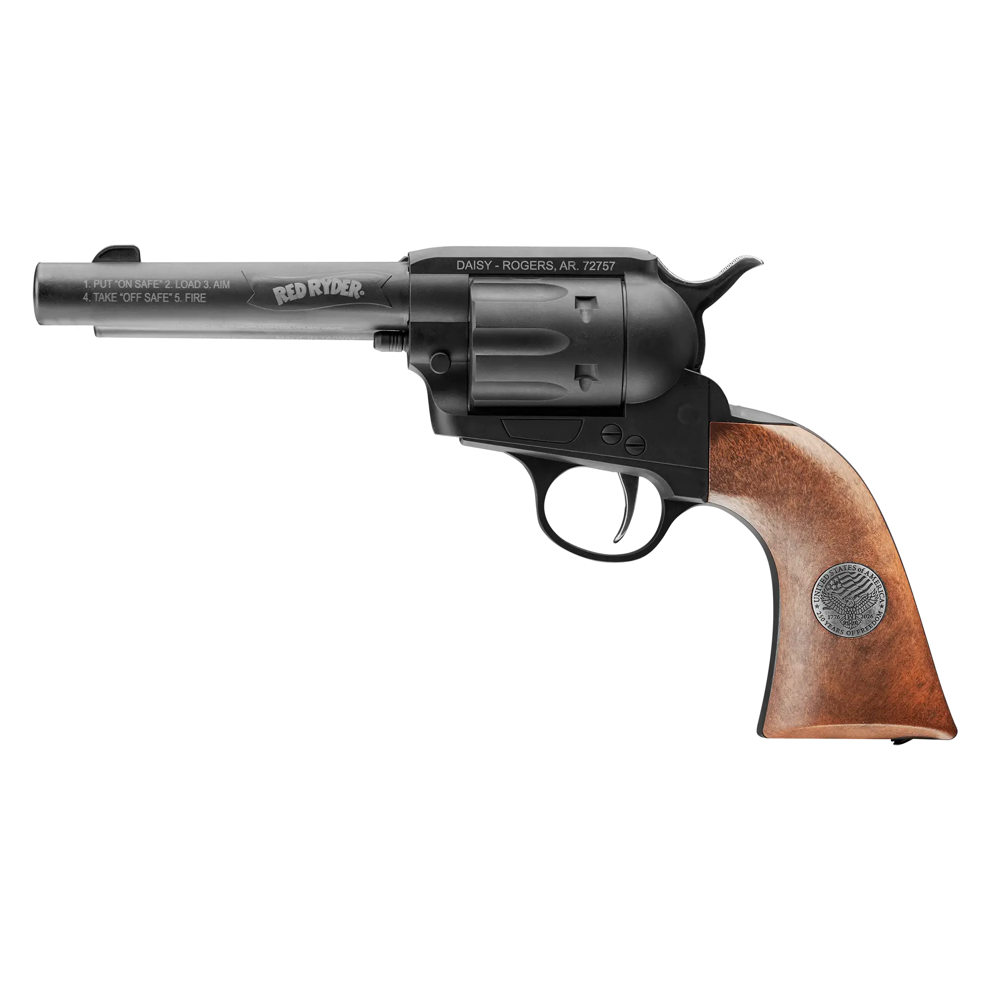250TH Anniversary Red Ryder Revolver left view product picture