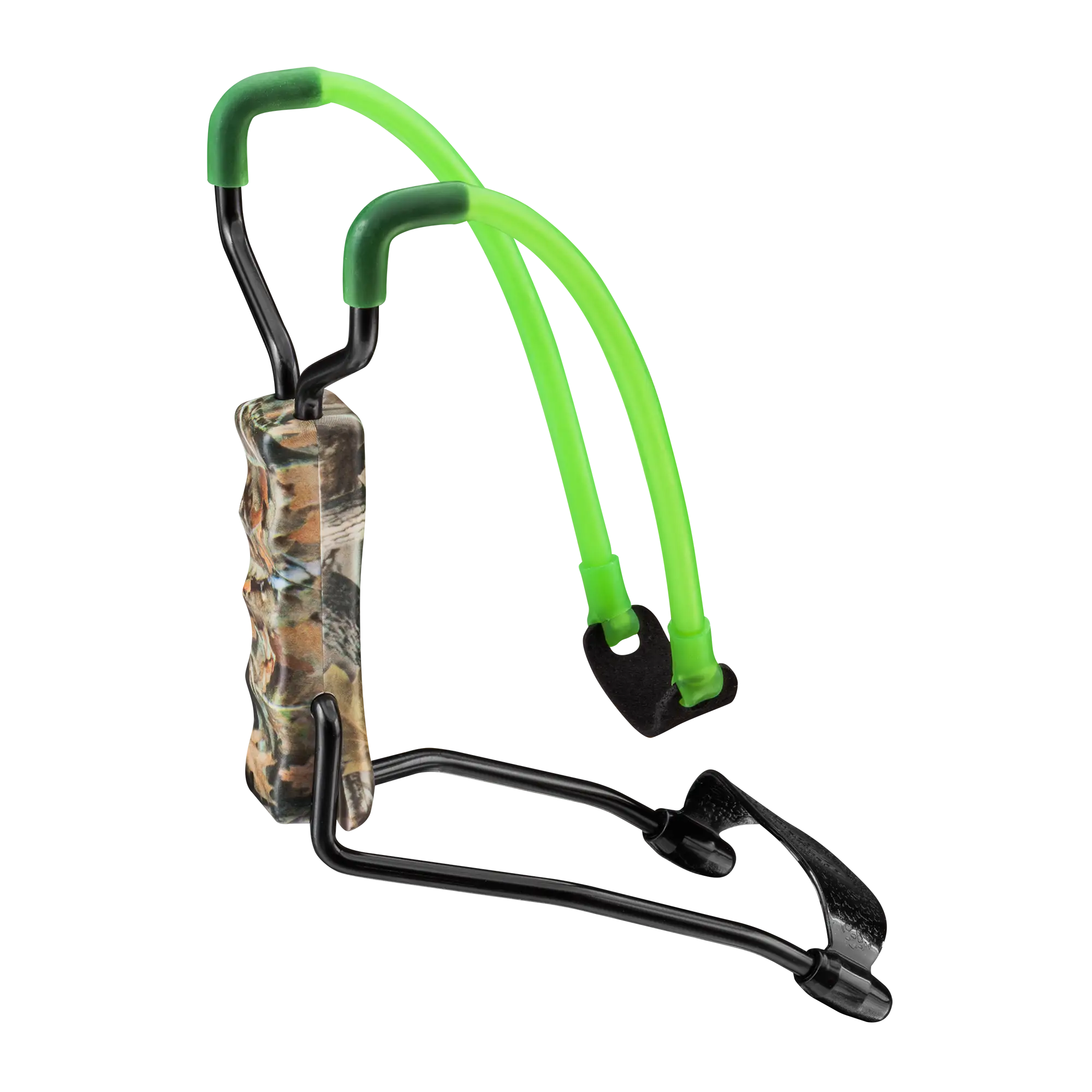 Left Angled View of Model B52 Bone Collector Slingshot BC52-01