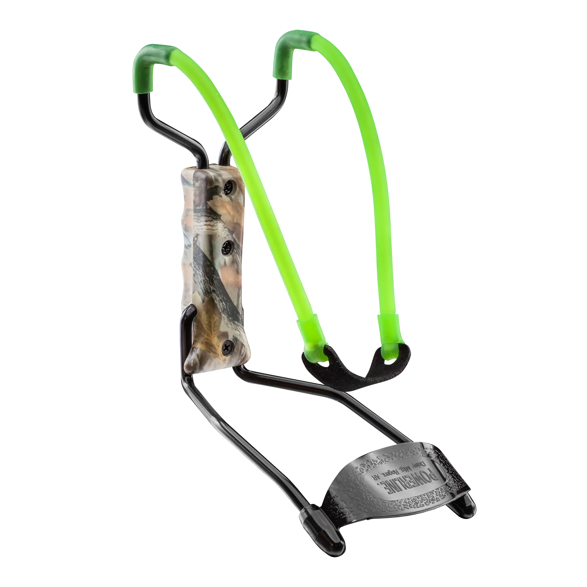 Left Far Angled View of Model B52 Bone Collector Slingshot BC52-01