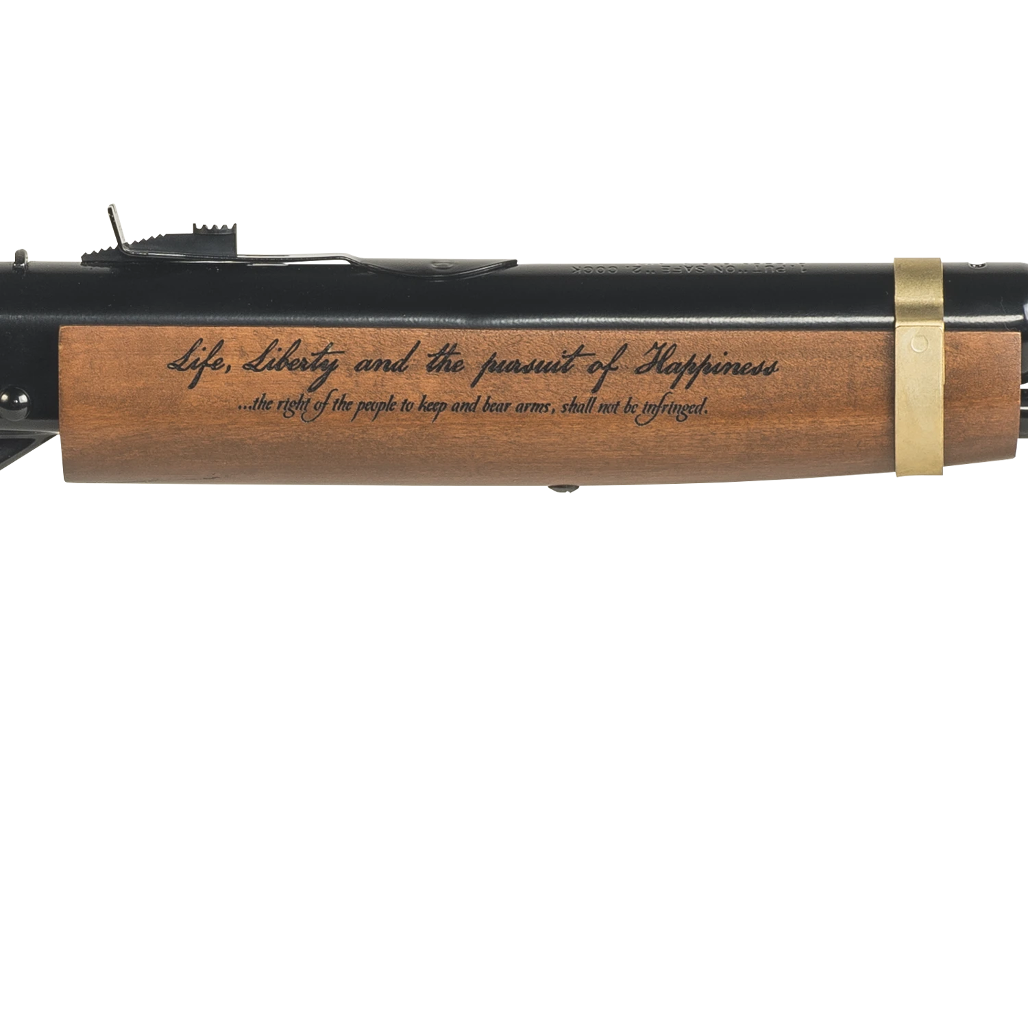 250TH Anniversary Red Ryder Liberty Edition Kit forearm engraving view