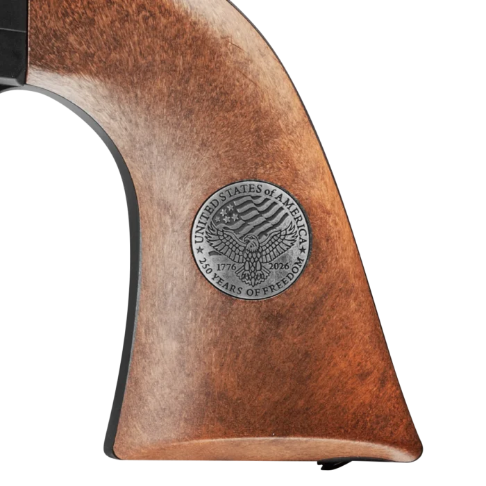 250TH Anniversary Red Ryder Revolver engraved coin product view