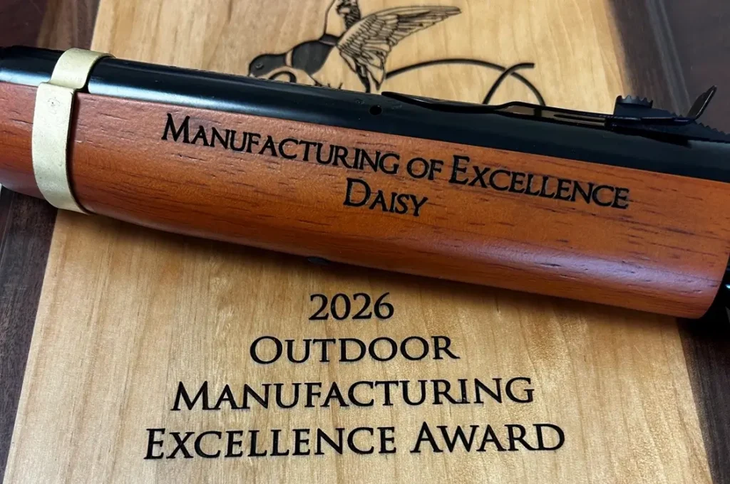 Daisy Outdoor Products receives the 2026 Manufacturer of Excellence Award
